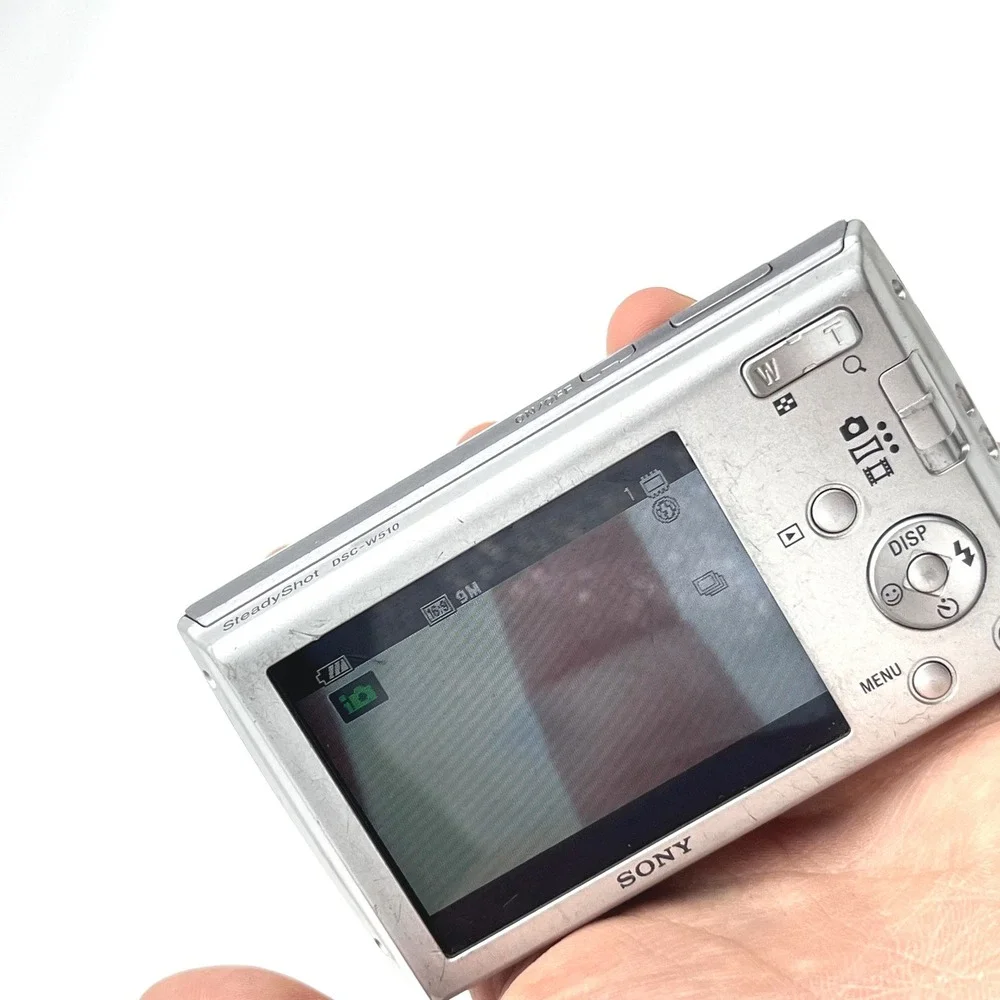 Sony Cyber-shot DSC-W510 12.1MP Silver Digital Camera 4x Optical Zoom 26mm Lens